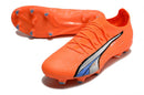 Chuteira Puma Ultra Ultimate Campo - Laranja e Branco