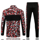 Conjunto Inverno Milan Preta e Vermelha Puma - Com Fecho
