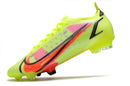 Chuteira Nike Mercurial Vapor 14 Elite Campo - Verde e Vermelho