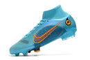 Chuteira Nike Mercurial Superfly 8 Elite Campo - Azul