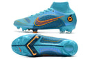 Chuteira Nike Mercurial Superfly 8 Elite Campo - Azul